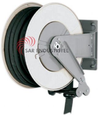 Makaralı Akaryakıt Hortum Tamburu 30 Metre